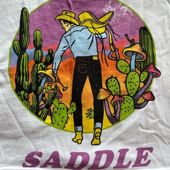 Levi’s “Saddle” Psychedelic T-shirt - Picture 5 of 6